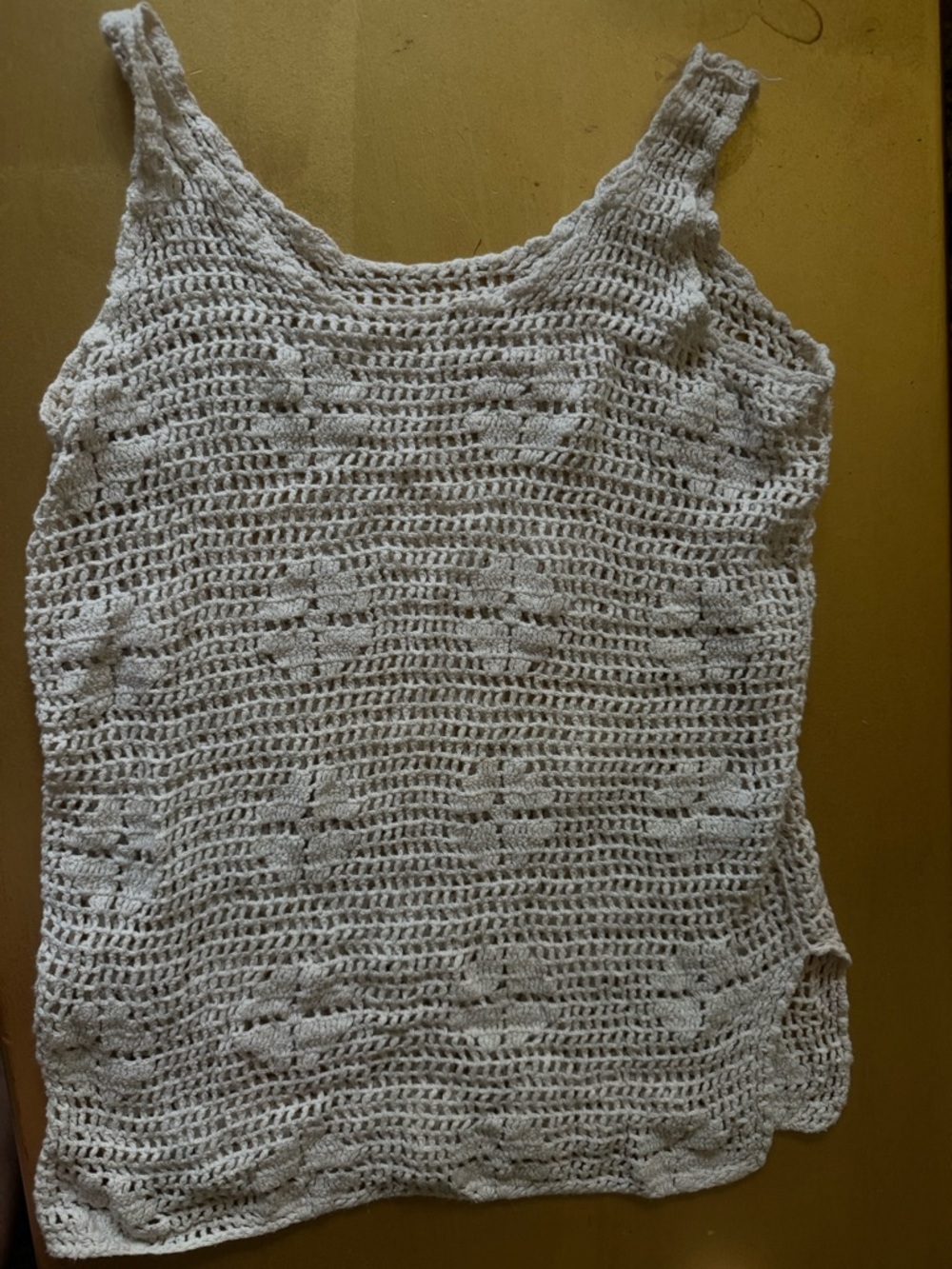 Knitted top/coverup
